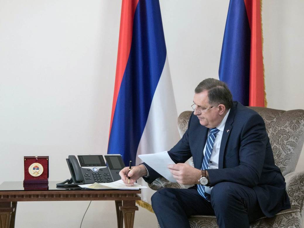  Dodik o sankcijama Evropskog parlamenta 