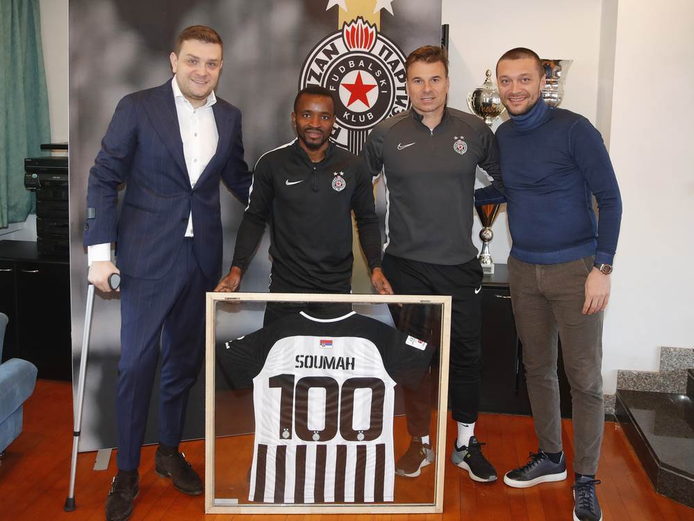  FK Partizan Sejduba Suma 100 utakmica u klubu 