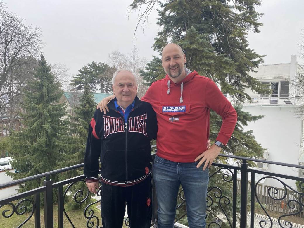  Božidar Maljković Dino Rađa susret Beograd 