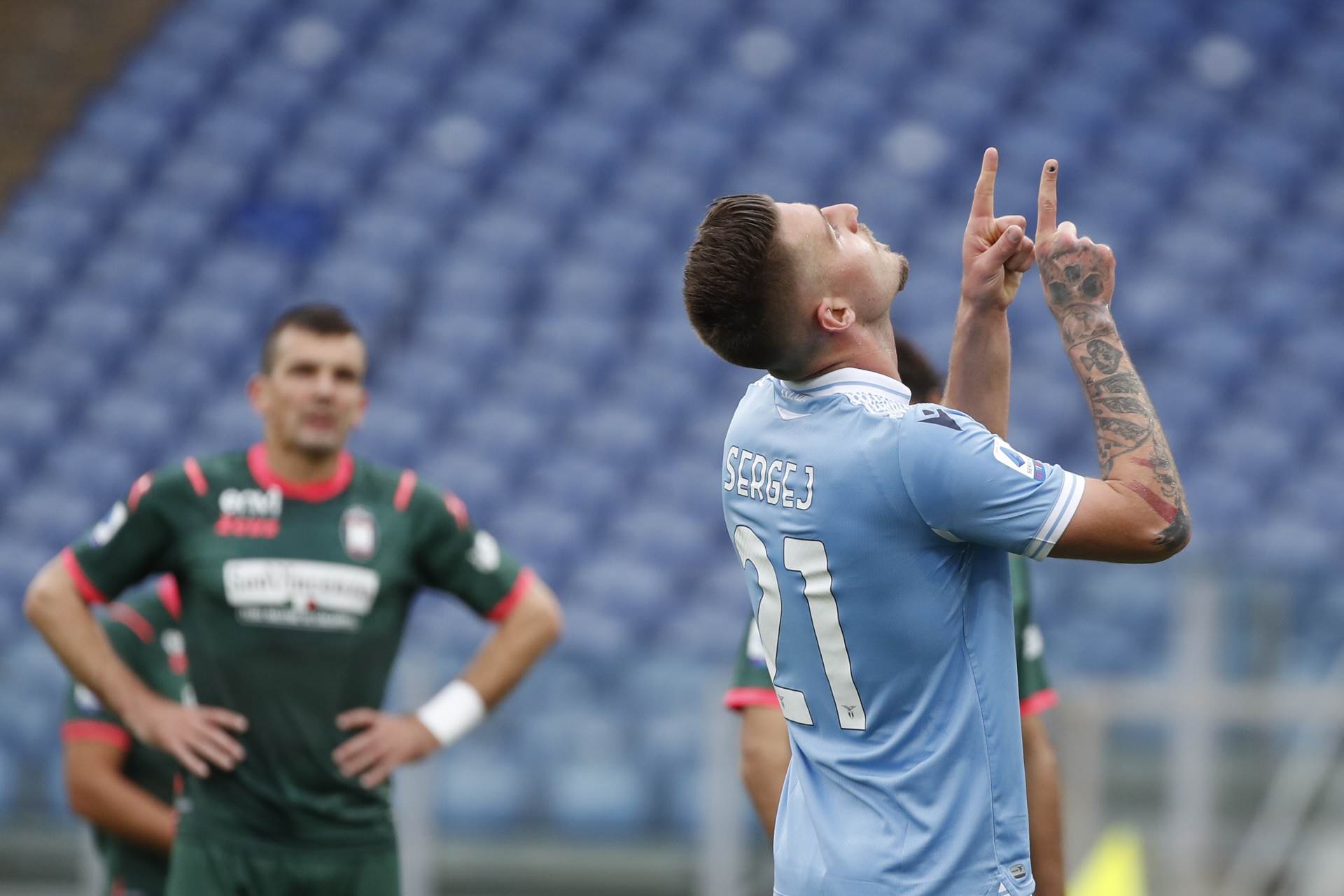  Serija A 27 kolo Lacio - Krotone 3-2 