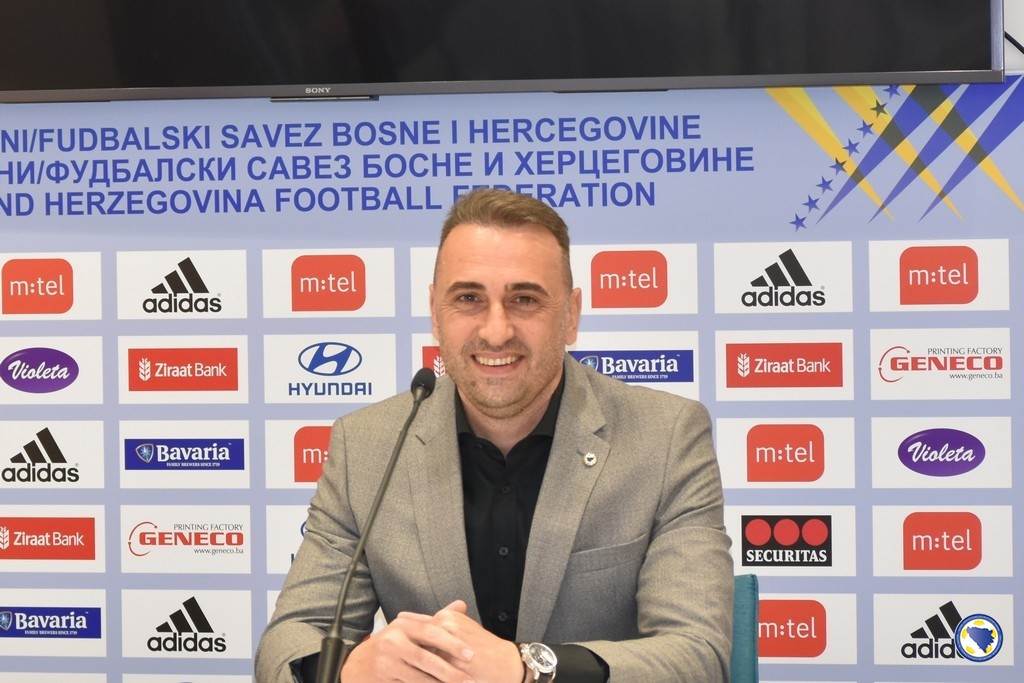  Elvir Rahimić, Slaven Musa i Adi Adilović, Almir Seferović u stručnom štabu reprezentacije BiH 