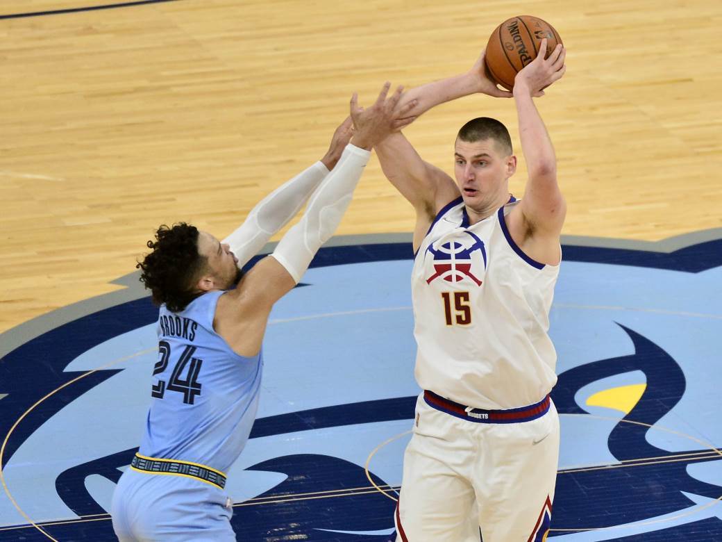  NBA Memfis Denver 102 103 Nikola Jokić 28 poena 15 skokova 