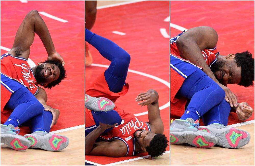 NBA Filadelfija Embid povreda koljena 