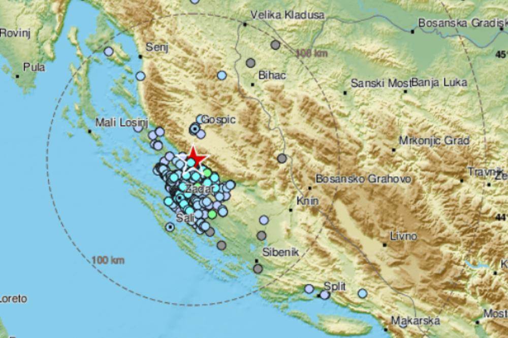  Zemljotres pogodio Dalmaciju, trajalo je nekoliko sekundi 