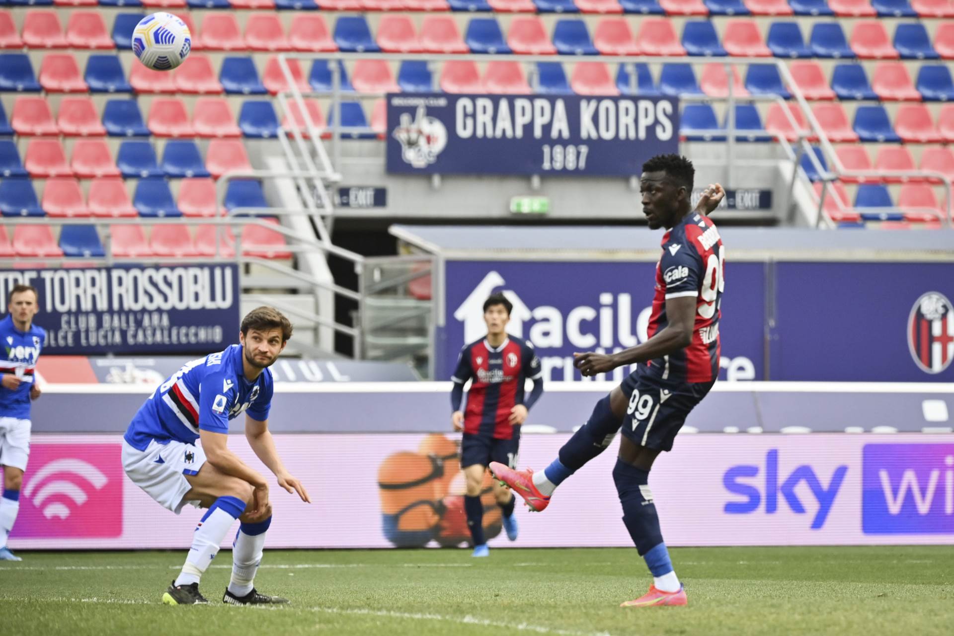  Serija A 27 kolo Bolonja - Sampdorija 3-1 