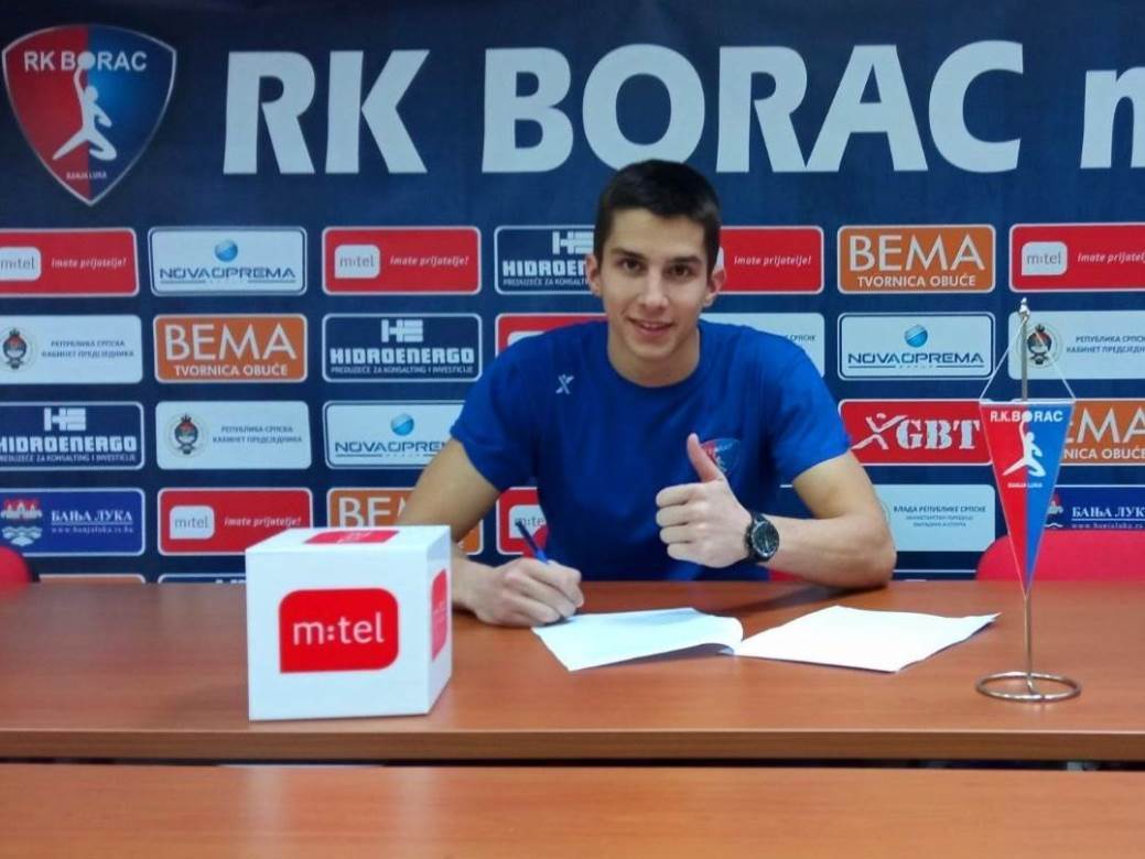  RK Borac m:tel Novi ugovori Luka Knežević Marko Lukić Luka Perić 