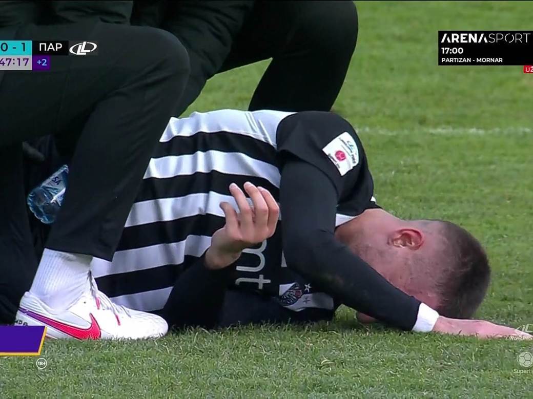  filip-holender-povreda-partizan-backa-briga-problem-derbi-crvena-zvezda 