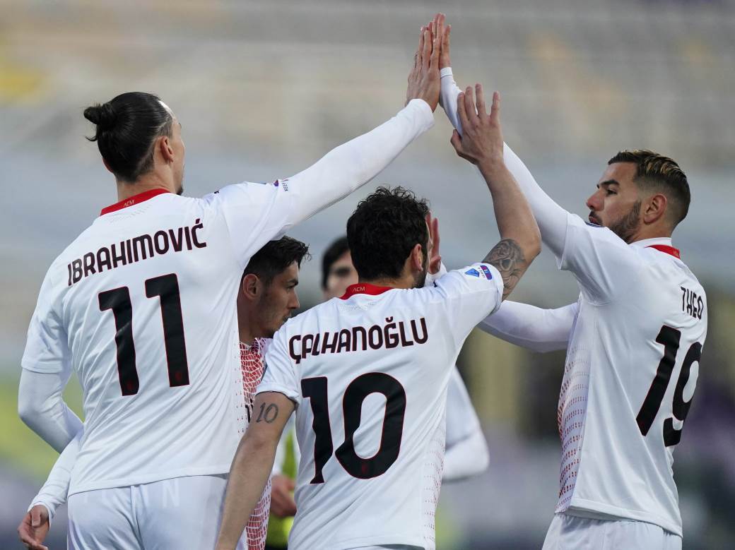  Fiorentina - Milan 2:3 Serija A 28. kolo Zlatan Ibrahimović najstariji igrač Serija A sa 15 golova 
