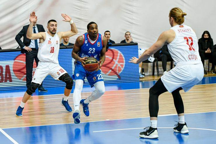  ABA 2 liga 11. kolo Lovćen Široki 75 66 