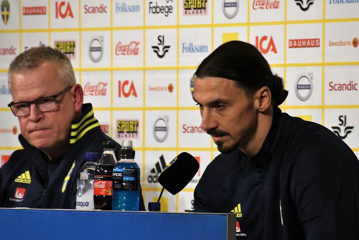  Zlatan Ibrahimović povratak reprezentacija Švedska pres 