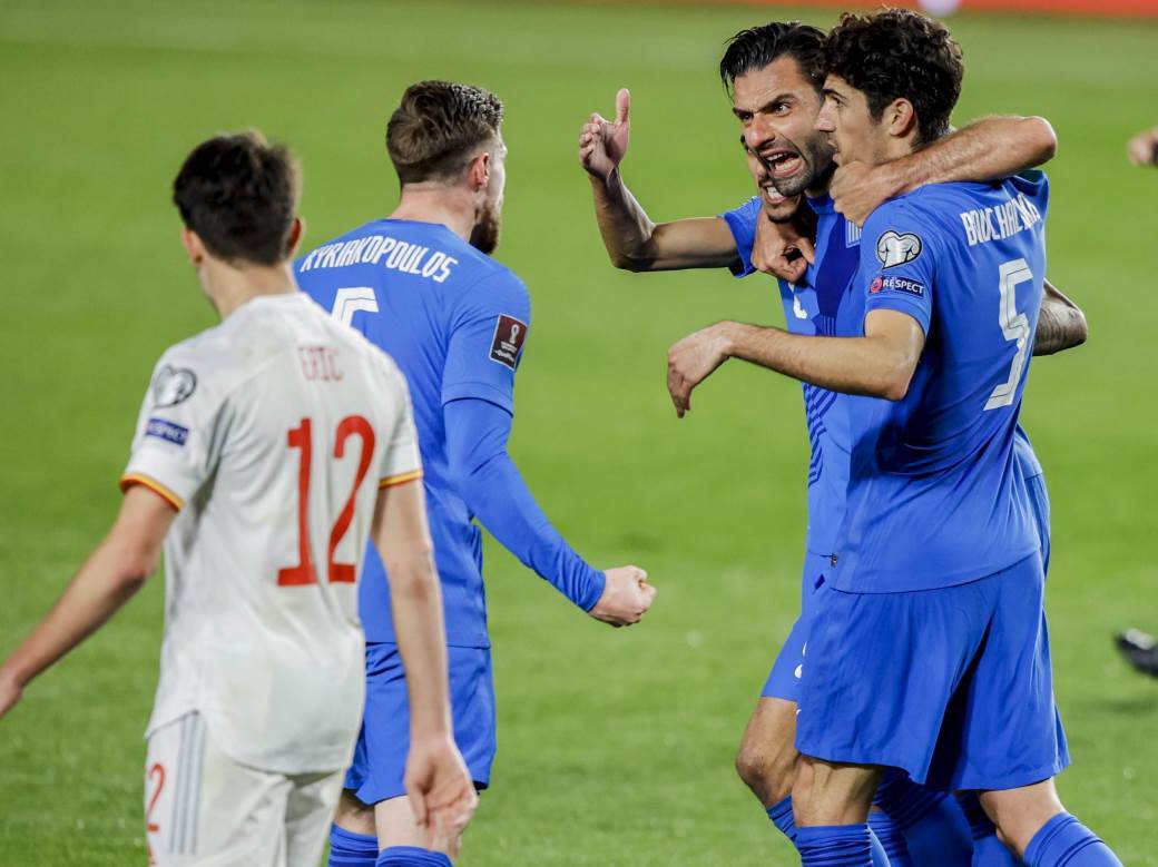  Španija - Grčka 1:1 kvalifikacije za Svjetsko prvenstvo 2022 