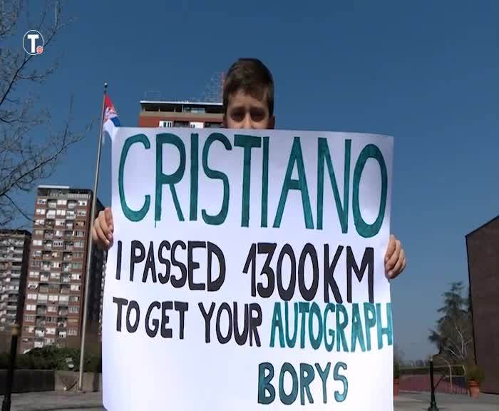  Dječak putovao 1.300 km, Kristijano Ronaldu mu ispunio san 