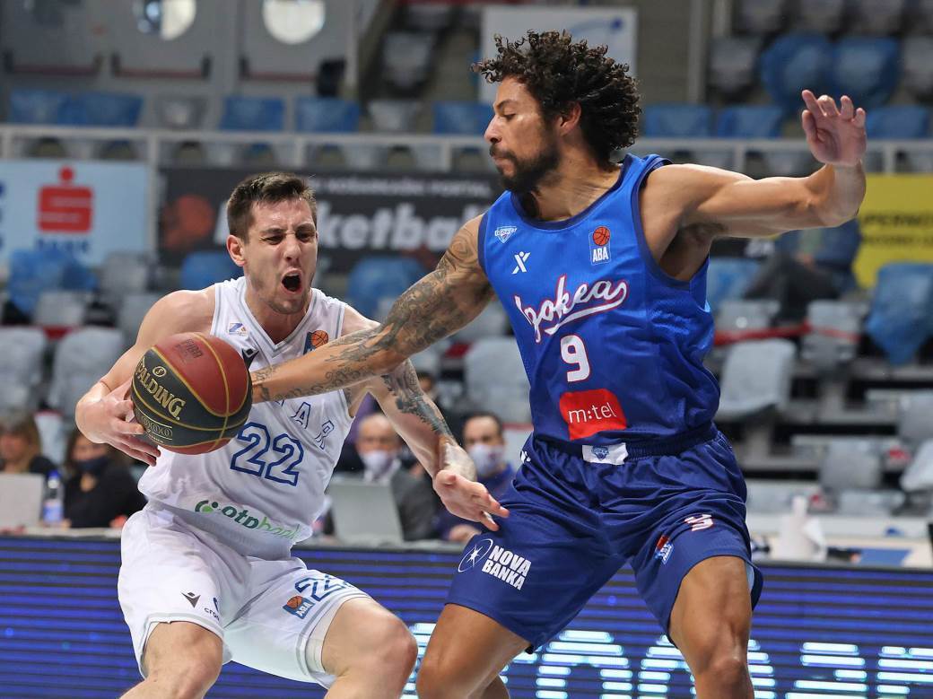  Zadar - Igokea 63: 86 Sigurna pobjeda Aleksandrovčana ABA liga 22. kolo 