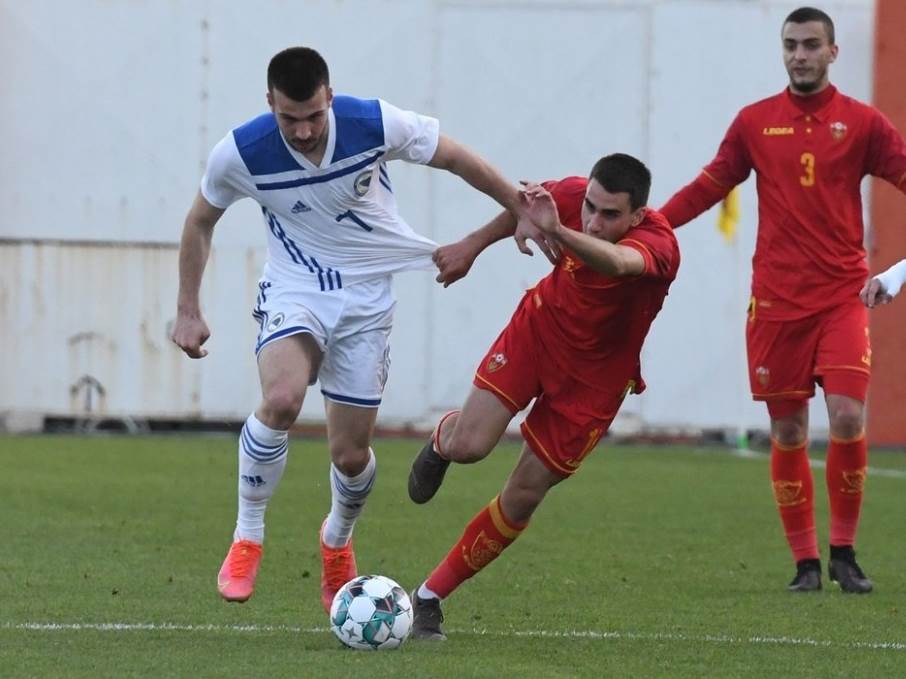  Crna Gora - BiH 2:2 U-21 reprezentacija zmajići kvalifikacije za EURO 2023 