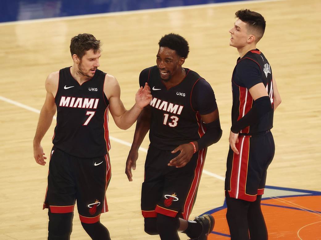  Nemanja Bjelica prvi put u dresu Majamija: Nije oduševio na debiju, ali je već postao talija VIDEO 