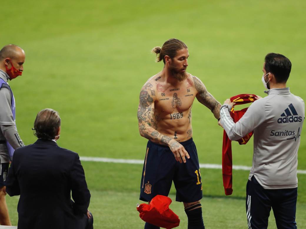  Serhio Ramos povreda Real Španija  