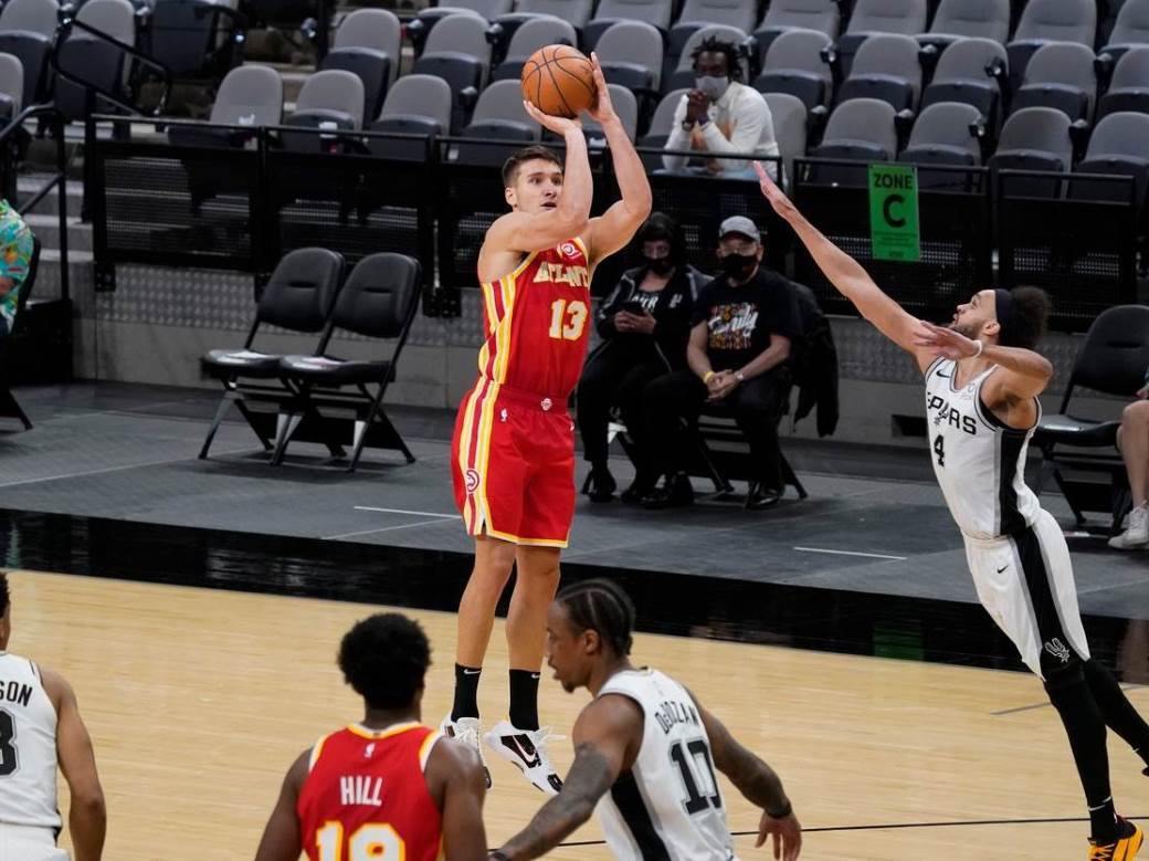  BOgdan Bogdanović utakmica sezone pobjeda Atlanta 