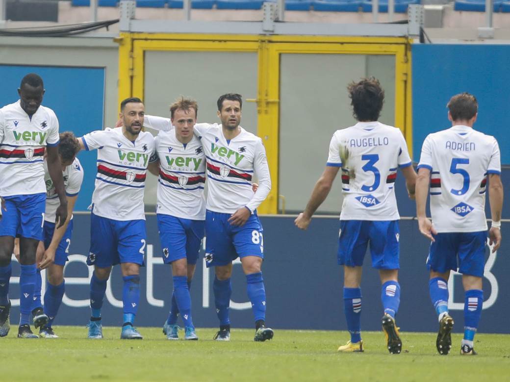 serija a milan sampdorija 1 1 