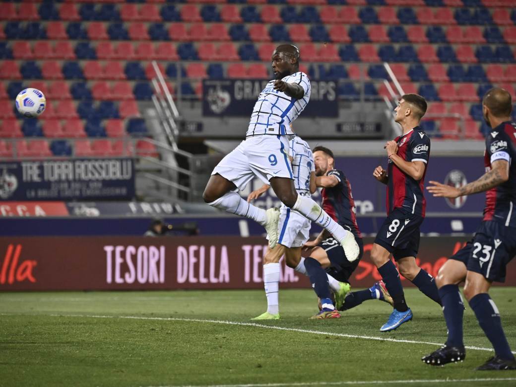  serija a 29 kolo bolonja inter 0-1 romelu lukaku 