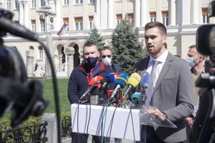  Aleksandar Đurđević protesti u Banjaluci 