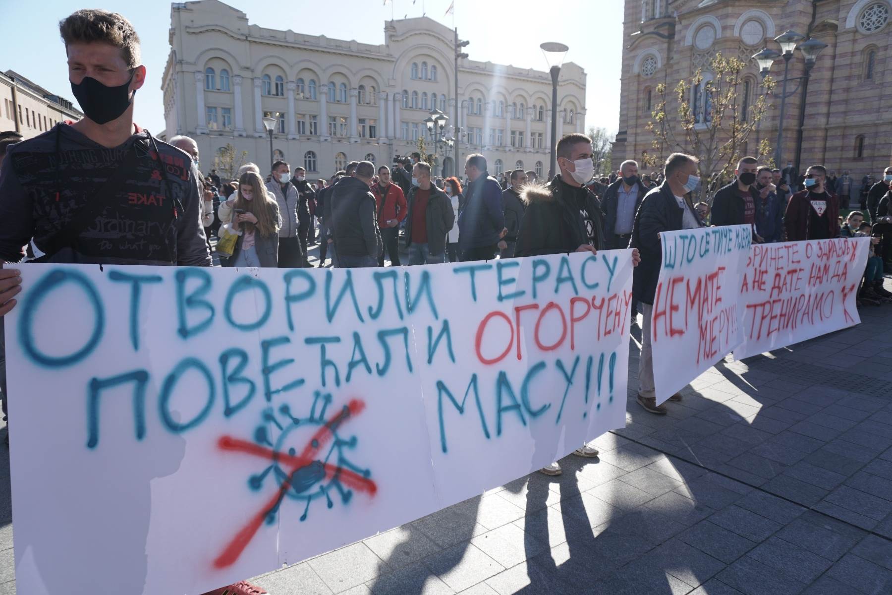  prijava protiv ugostitelja zbog protesta u Banjaluci 