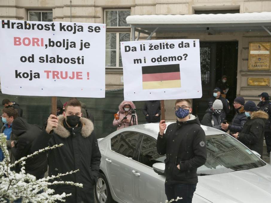  Protest studenata u sarajevu zbog hrane 