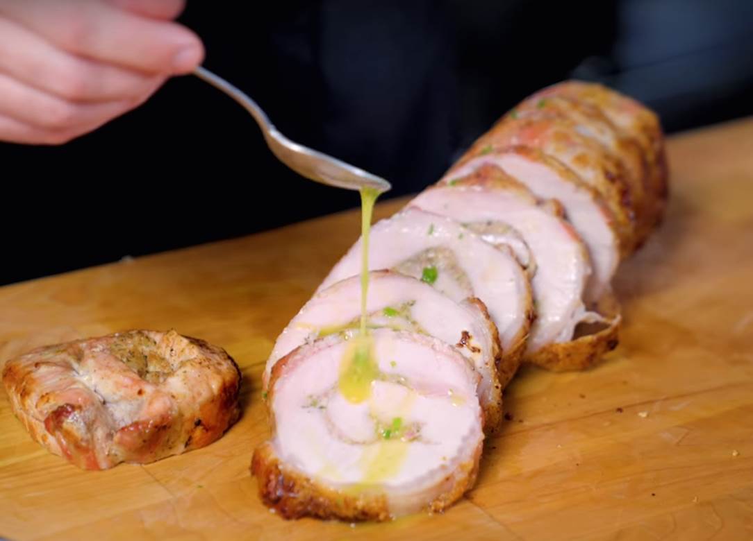  Rolovana svinjetina recept  