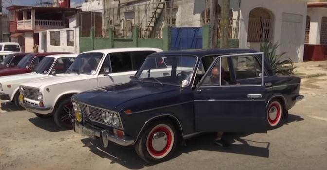  ruska vozila, automobili, Kuba, Lada 