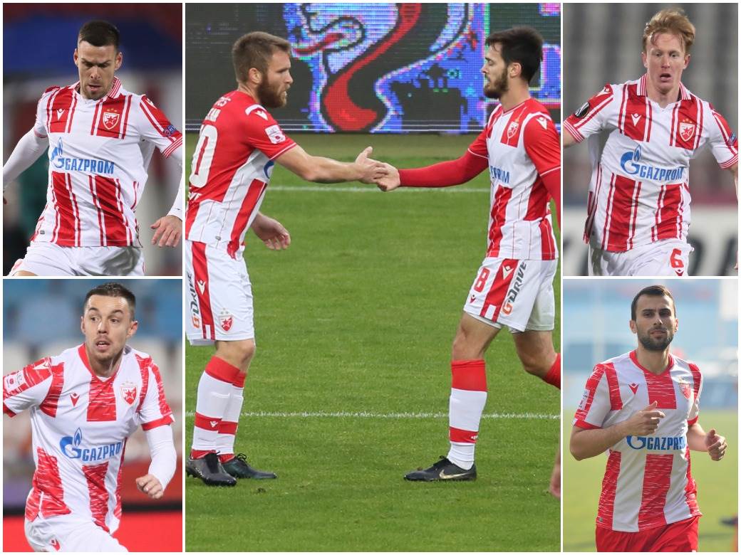  sedmorici fudbalera Crvene zvezde ističe ugovor i biće slobodni igrači 
