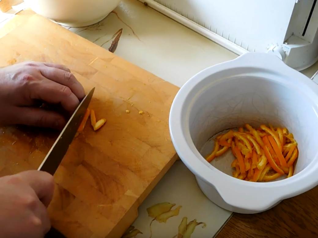  čišćenje korom pomarandže 