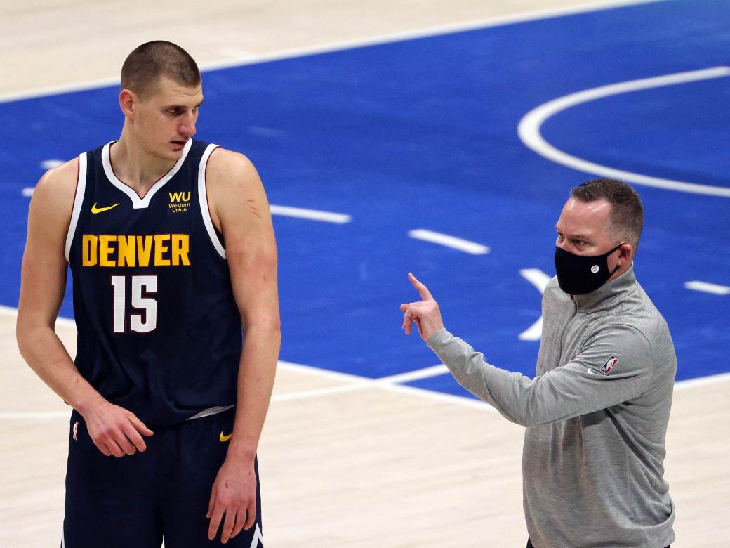  nba liga majk meloun najbolji trener april 