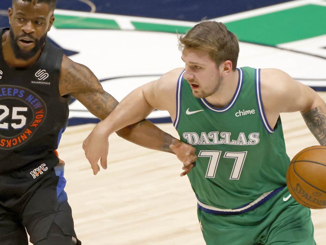  nevjerovatnih 19 asistencija luke dončića protiv njujorka 