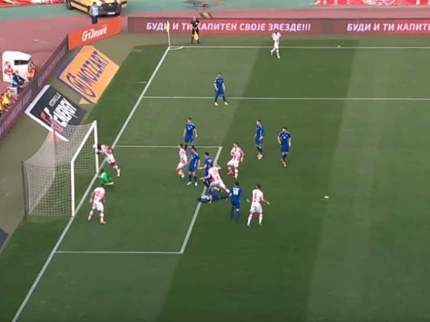  kup srbije crvena zvezda radnik priznat gol ofsajd 