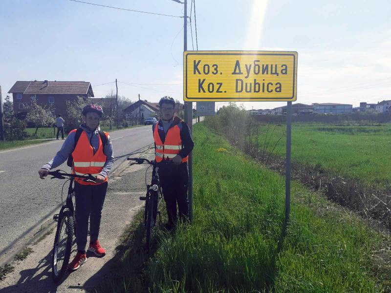  dječaci vozili bicikl iz Kostajnice do Gradine 