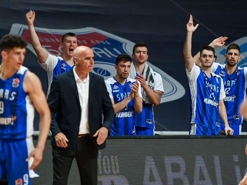  sparsi pobijedili podgoricu 72:64 u prvom meču polufinala regionalne lige 