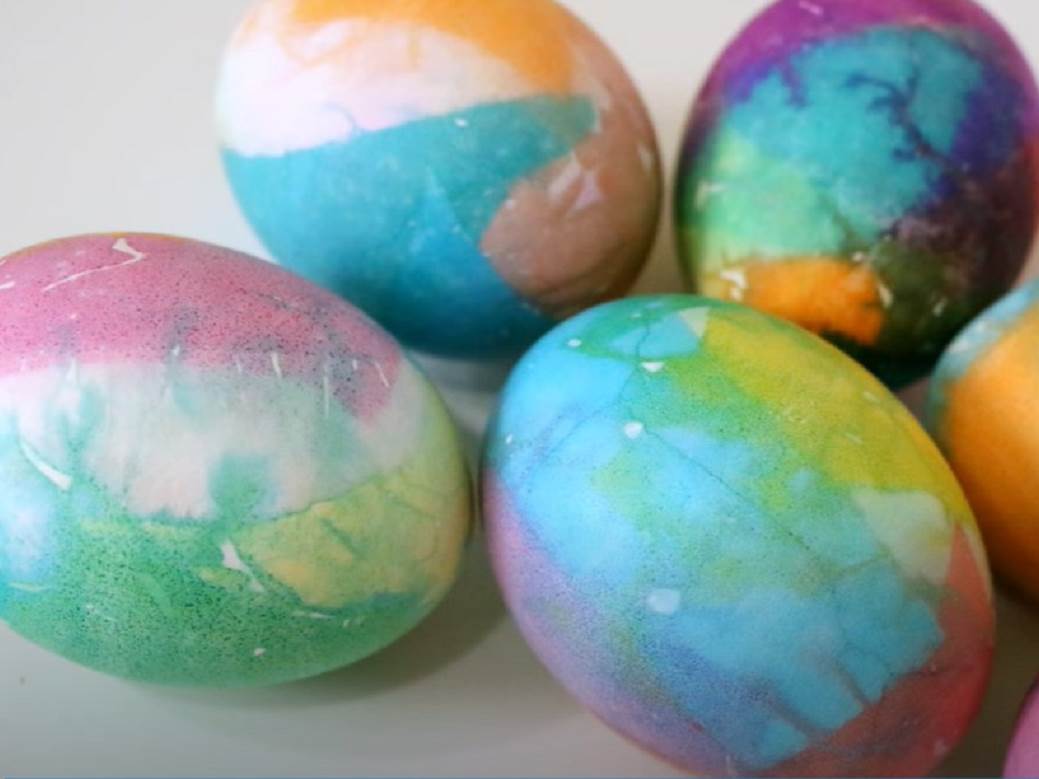  Frabanje jaja u krep papiru ideje 