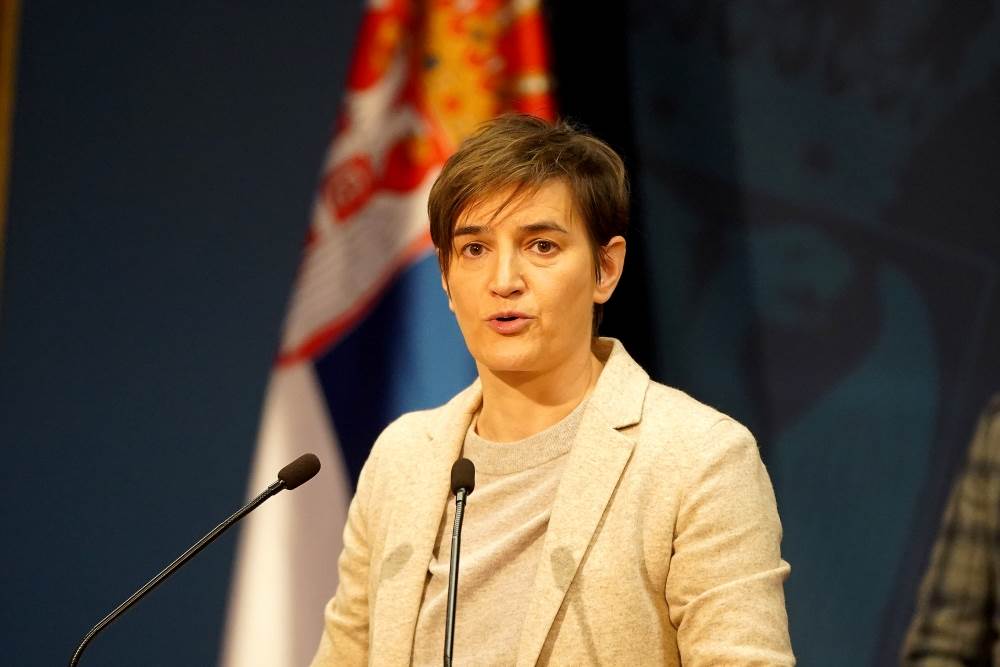  Brnabić: Srbija neće razmatrati uvođenje sankcija srpskom narodu i njegovim legitimnim predstavnicima 