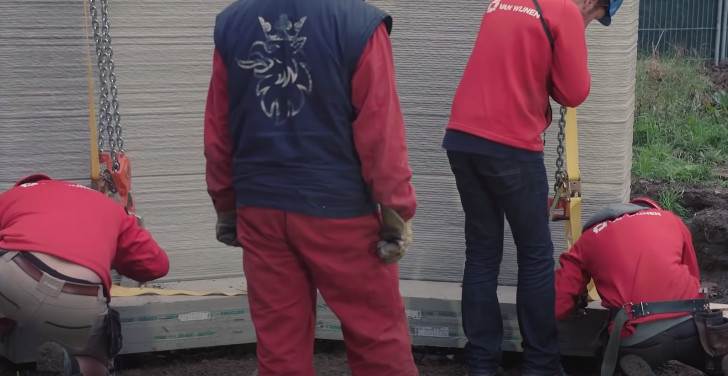  Prva 3d štamapana kuća Holandija Evropa 