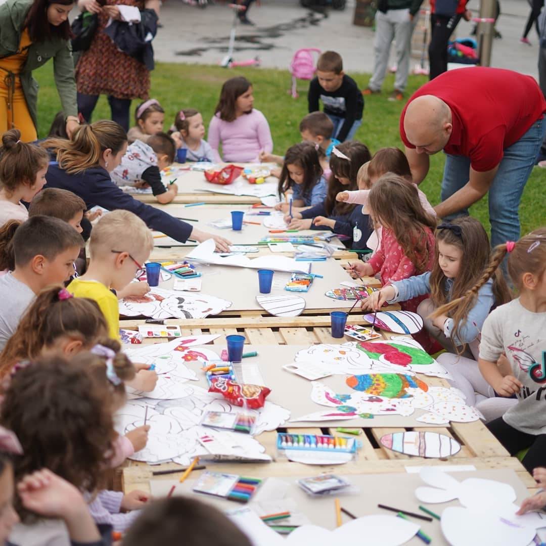  Radionica dekorisanja vaskršnjih jaja u parku Petar Kočić 