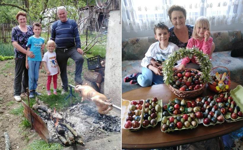  Rada i Milovan Vidovića, naselje Dubnički Most, Vaskrs 