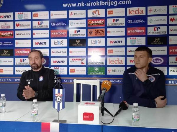  široki brijeg - zrinjski 1:0, izjave sergej jakirović i toni karačić 