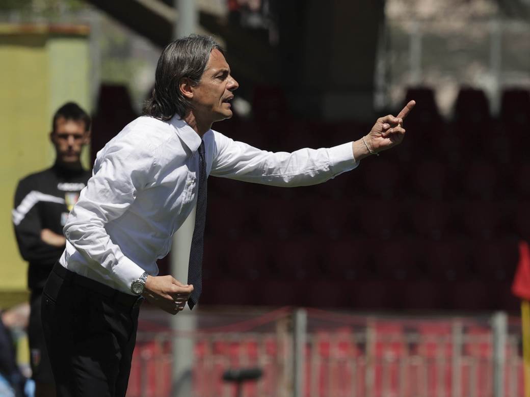 serija a 34. kolo milan benevento  