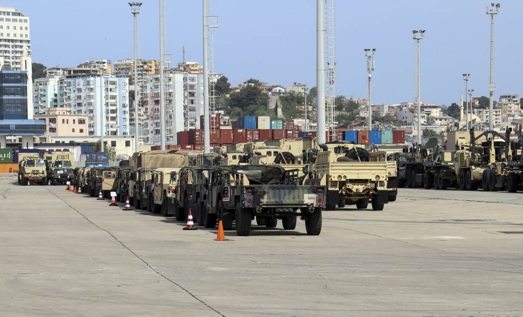  Albanija NATO vježbe vojska SAD 