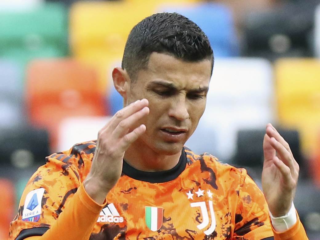  kristijano ronaldo dva gola protiv udineza, juventus na četvrtom mjestu serije a 