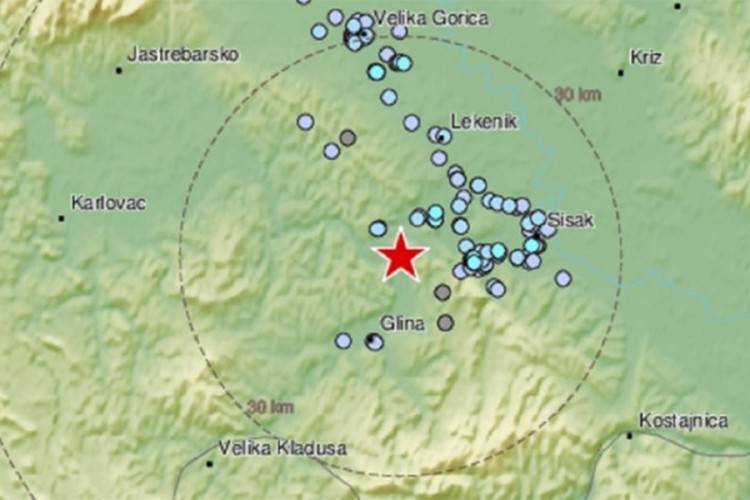  Zemljotres kod Siska: "Prije potresa se čula tutnjava" 