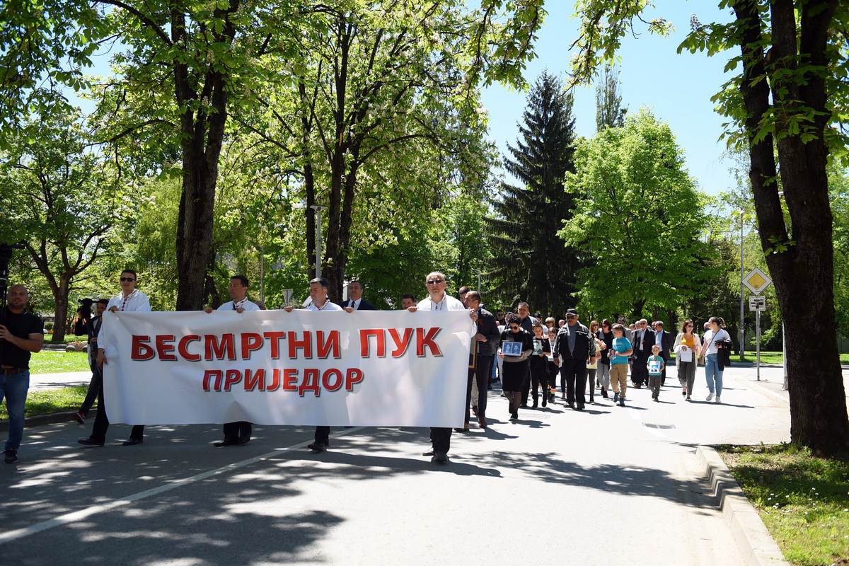  Marš besmrtnog puka prvi put u Prijedoru 