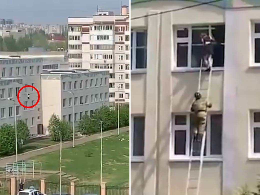  Jeziv napad u Rusiji: Tinejdžer upao u školu i krenuo da puca, ubio osmoro djece i nastavnika (VIDEO) 