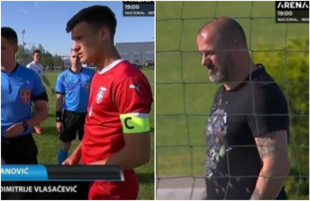  Dejan Stanković Sin Aleksandar kapiten kadetska reprezentacija Srbija 