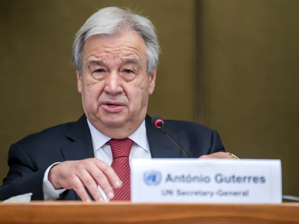  Antonio Gutereš o klimatskim promjenama i izvještaju UN 