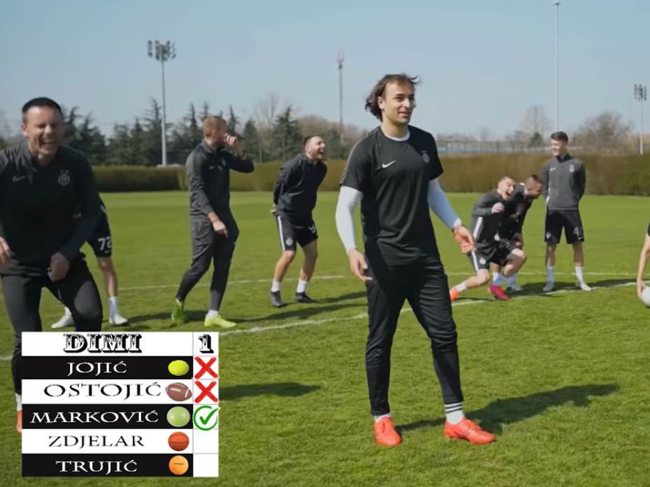  partizan trening marković stojković penal pilates lopta 